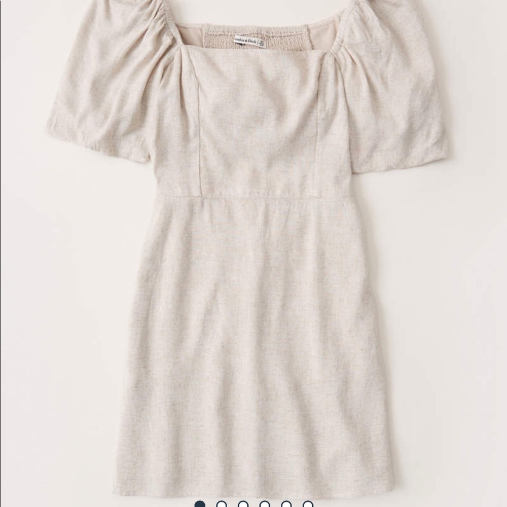 Abercrombie Puff Sleeve Mini Dress